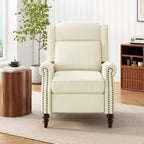 Fauteuil inclinable rembourré à oreilles