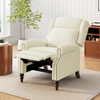 Fauteuil inclinable rembourré à oreilles