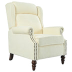Fauteuil inclinable rembourré à oreilles