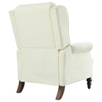 Fauteuil inclinable rembourré à oreilles