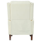 Fauteuil inclinable rembourré à oreilles