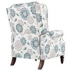 Fauteuil inclinable rembourré à oreilles