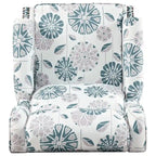 Fauteuil inclinable rembourré à oreilles