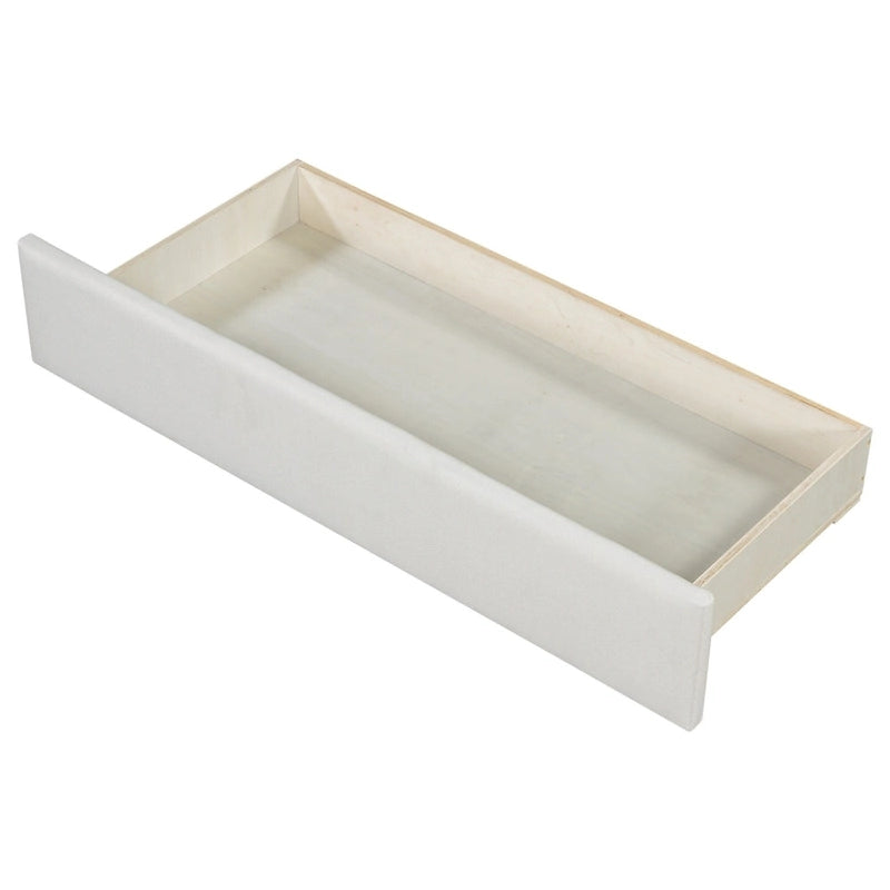 Lit de jour simple XL convertible en lit double avec tiroirs