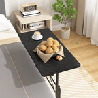 Bureau debout mobile à roulettes, petit bureau debout réglable en hauteur, bureaux roulants portables de 80 cm