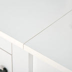 Bureau d'ordinateur de style ferme avec huche et armoire de rangement
