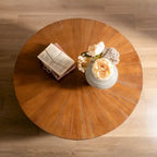 Table basse en forme de seau, style vintage, avec fonction de rangement