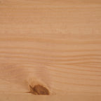 Table de chevet à 2 tiroirs en bois massif style Mid-Century