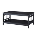 Table basse avec étagère