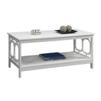 Table basse avec étagère