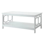Table basse avec étagère