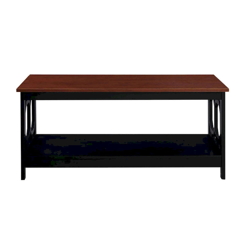 Table basse avec étagère
