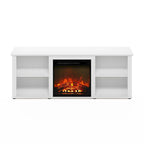 Meuble TV de 152 cm avec cheminée