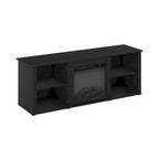 Meuble TV de 152 cm avec cheminée