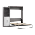 Lit escamotable Queen avec organisateur de penderie (90 po de large)