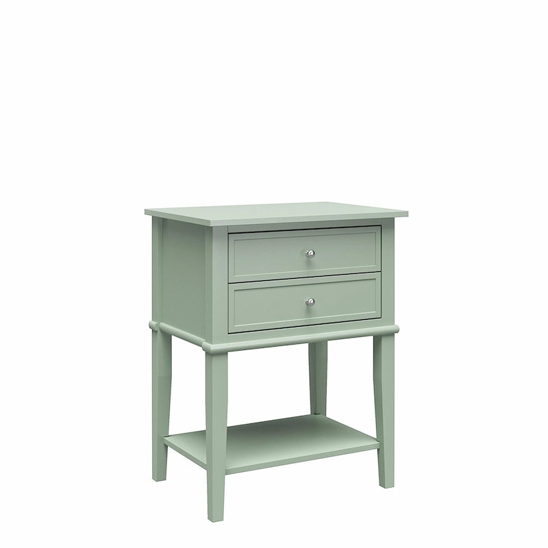 Table d'appoint avec 2 tiroirs