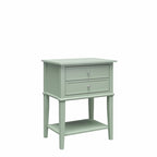 Table d'appoint avec 2 tiroirs
