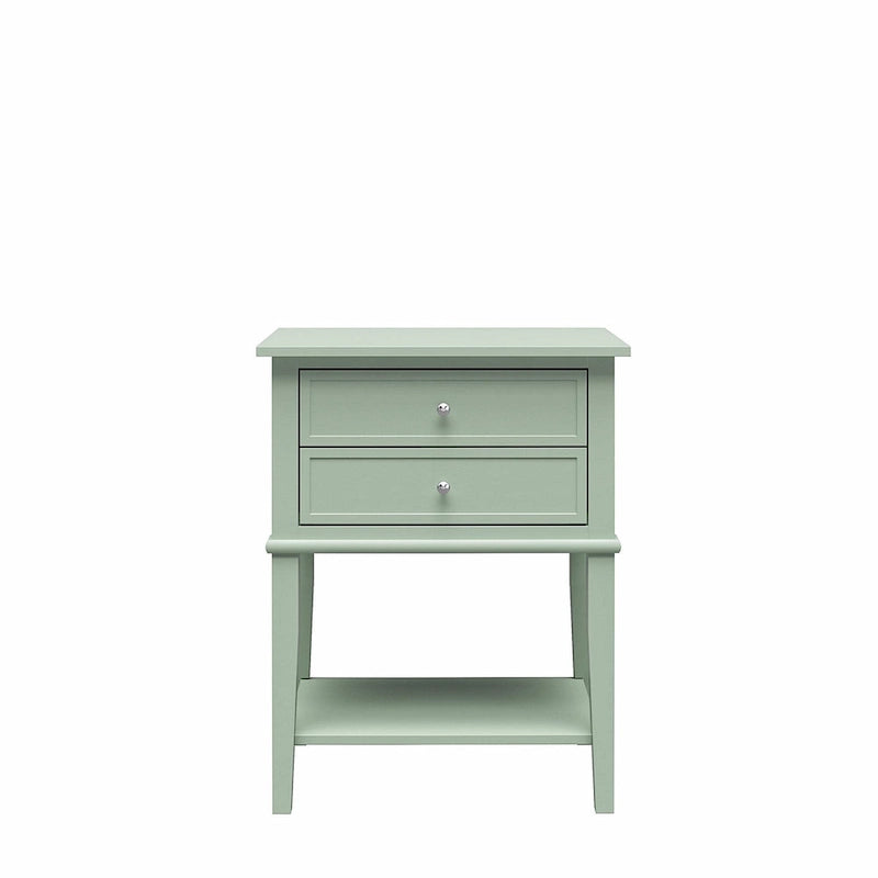 Table d'appoint avec 2 tiroirs