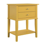 Table d'appoint avec 2 tiroirs