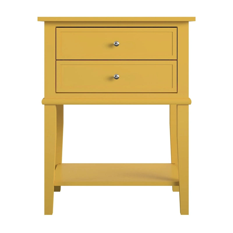 Table d'appoint avec 2 tiroirs