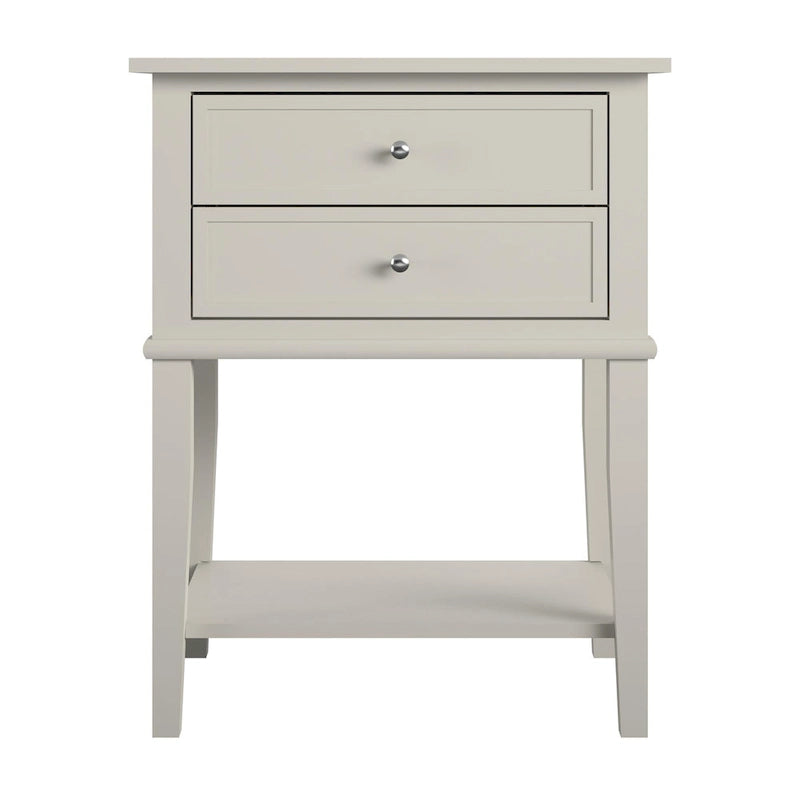 Table d'appoint avec 2 tiroirs