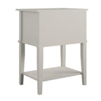 Table d'appoint avec 2 tiroirs