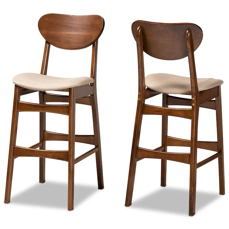 Tabouret de bar moderne du milieu du siècle