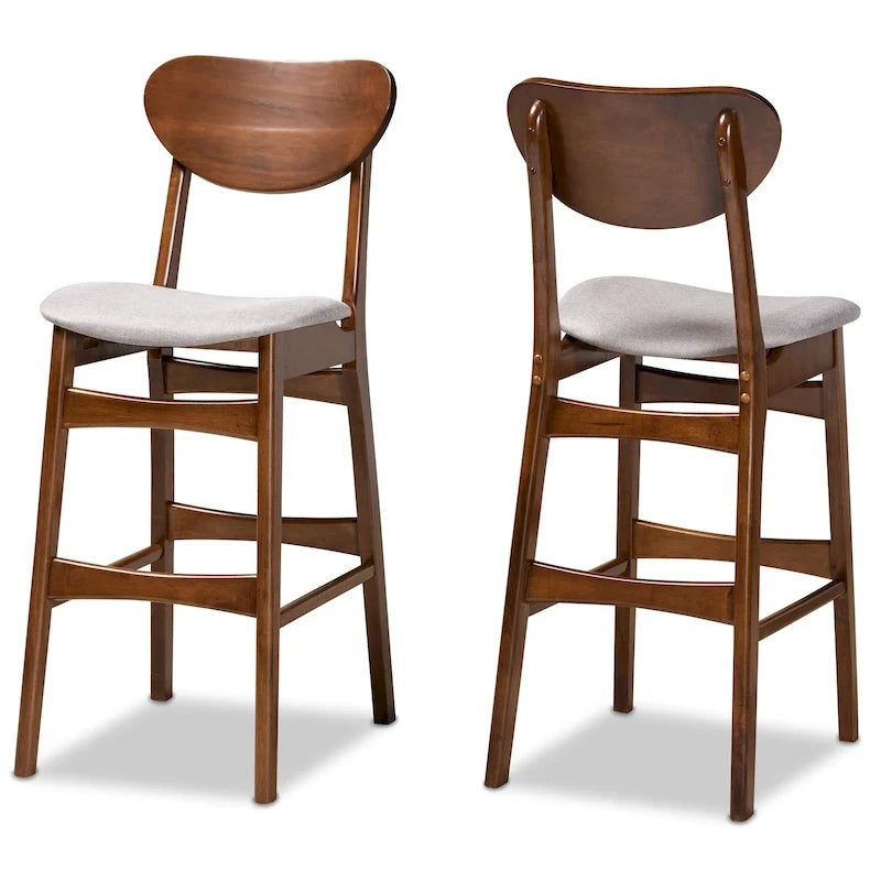 Tabouret de bar moderne du milieu du siècle