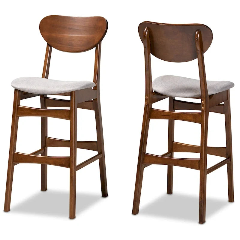 Tabouret de bar moderne du milieu du siècle