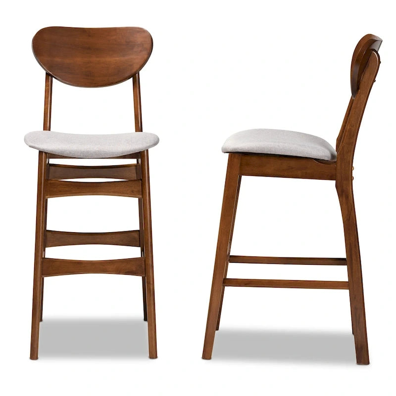 Tabouret de bar moderne du milieu du siècle