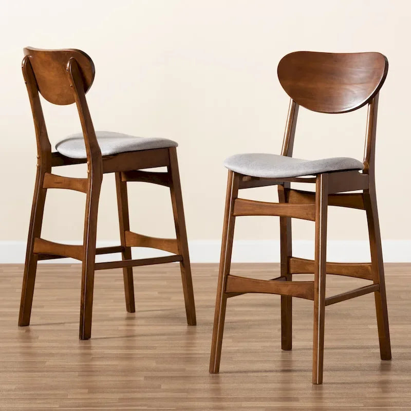 Tabouret de bar moderne du milieu du siècle