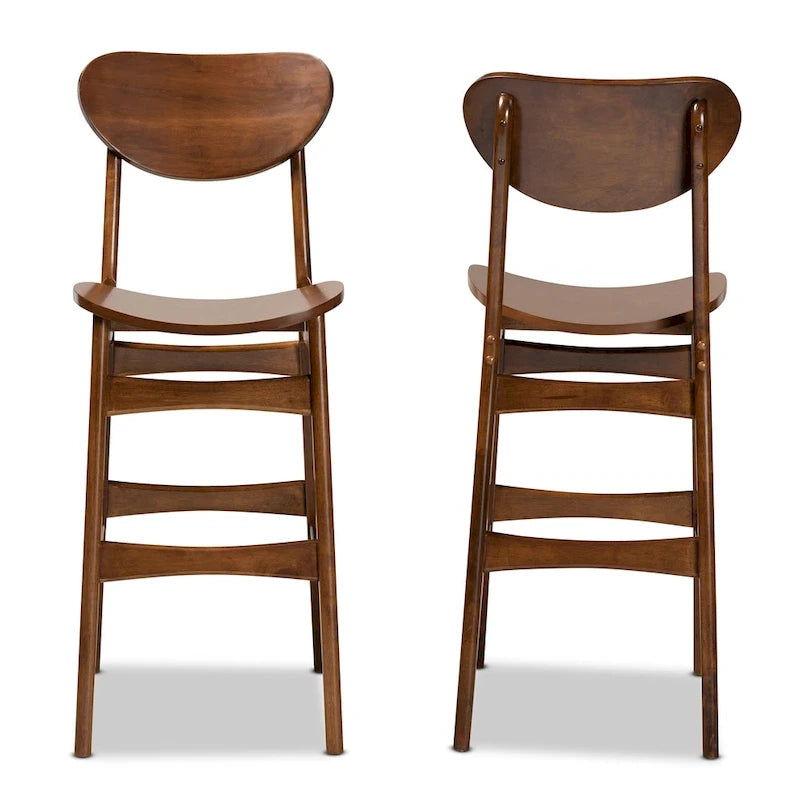 Tabouret de bar moderne du milieu du siècle