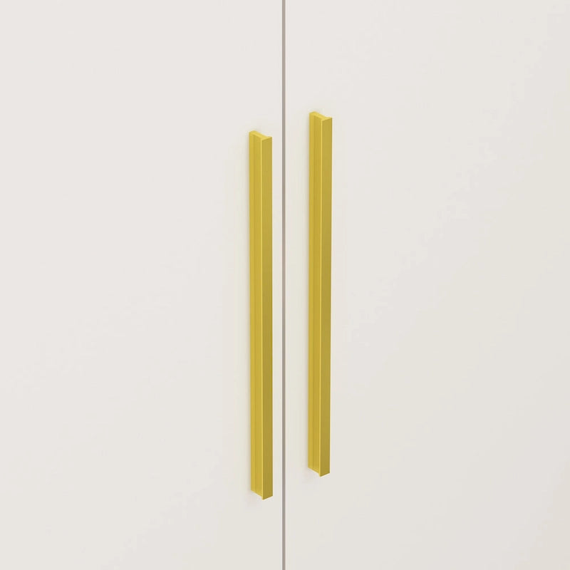 Armoire 2 portes en bois avec 2 tiroirs