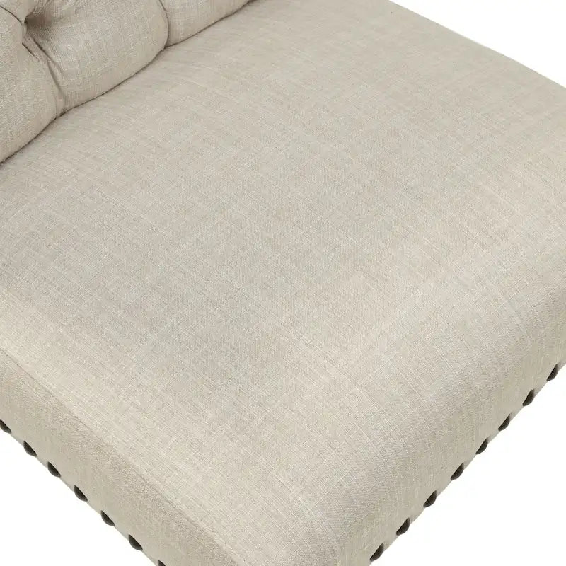 Chaises de salle à manger capitonnées avec accoudoirs de style campagnard