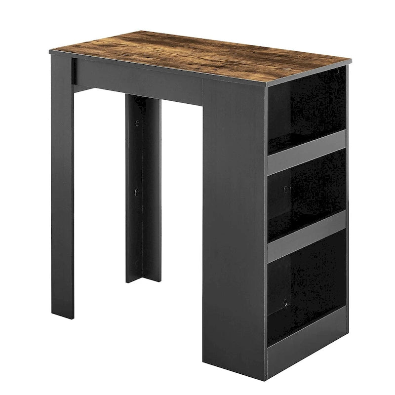 Table de salle à manger hauteur comptoir pour 2, table de cuisine compacte