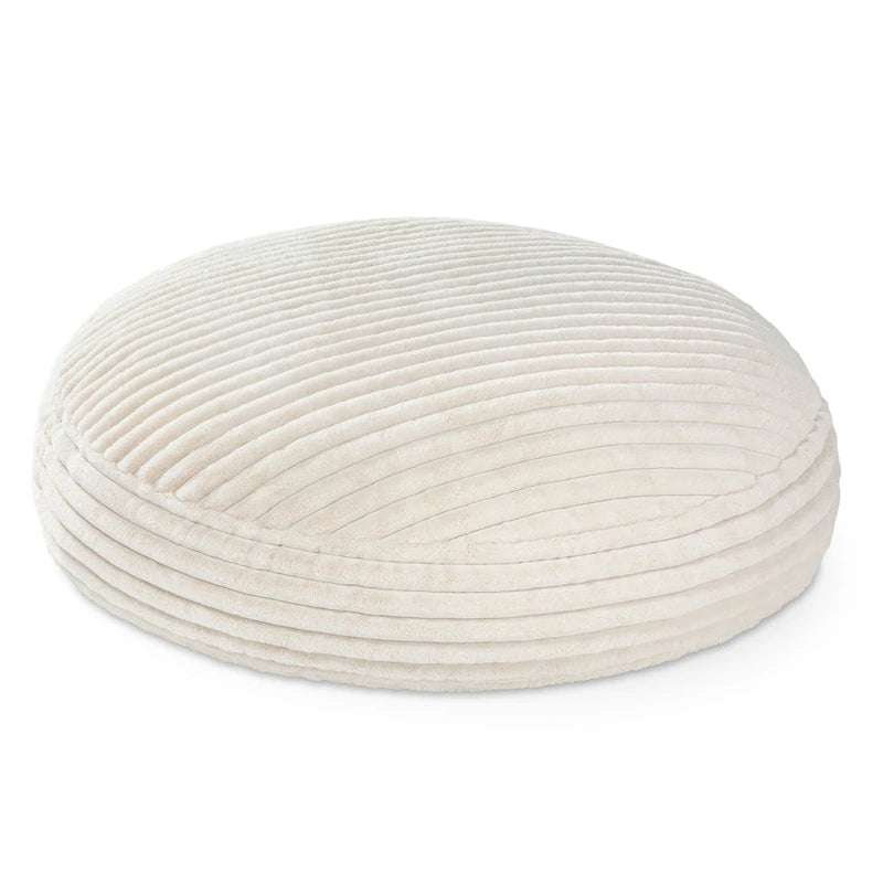 Pouf géant de 1,80 m en fausse fourrure