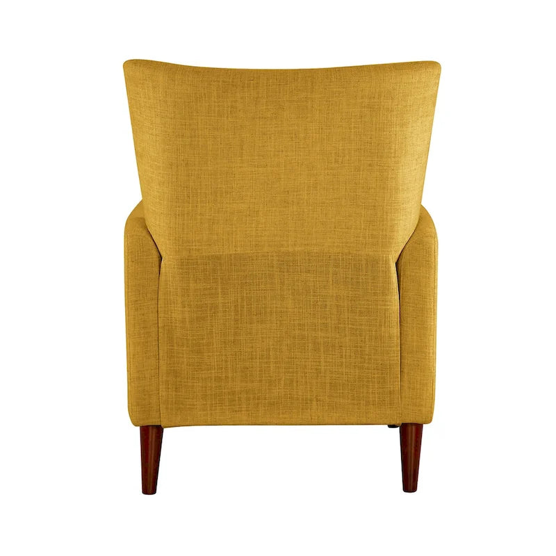 Fauteuil inclinable manuel moderne avec pieds en bois massif