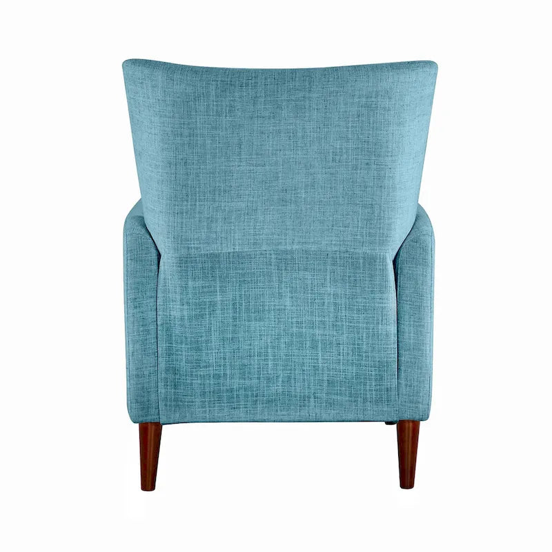 Fauteuil inclinable manuel moderne avec pieds en bois massif