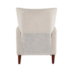 Fauteuil inclinable manuel moderne avec pieds en bois massif