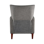 Fauteuil inclinable manuel moderne avec pieds en bois massif