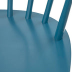 Chaises de salle à manger à barreaux en bois massif