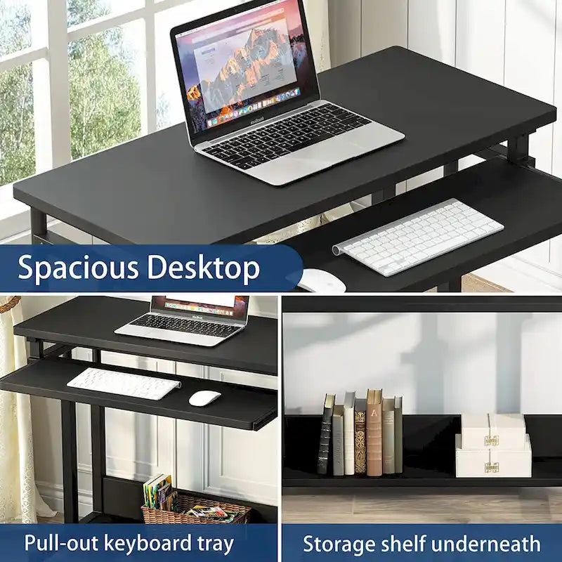 Support portable pour ordinateur portable pour canapé et lit, petite table réglable en hauteur