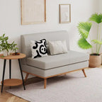 Canapé Causeuse, Petit Canapé Moderne Confortable pour Chambre et Salon, Petite Causeuse pour Petits Espaces, Montage Facile