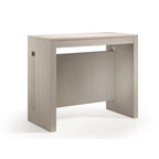 Console extensible moderne Table à manger - 31,5 L x 17,5 P x 30 H ( Ext: 17,5 - 73 L )