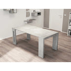 Console extensible moderne Table à manger - 31,5 L x 17,5 P x 30 H ( Ext: 17,5 - 73 L )