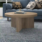 Table basse ronde de 32 pouces de large