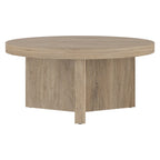 Table basse ronde de 32 pouces de large