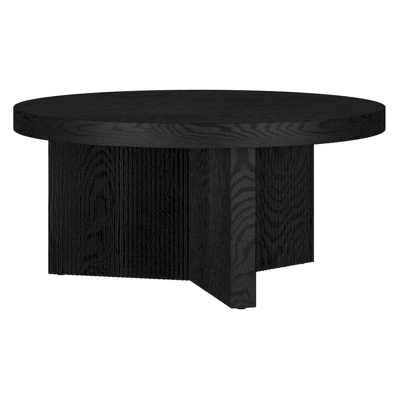 Table basse ronde de 32 pouces de large