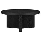 Table basse ronde de 32 pouces de large