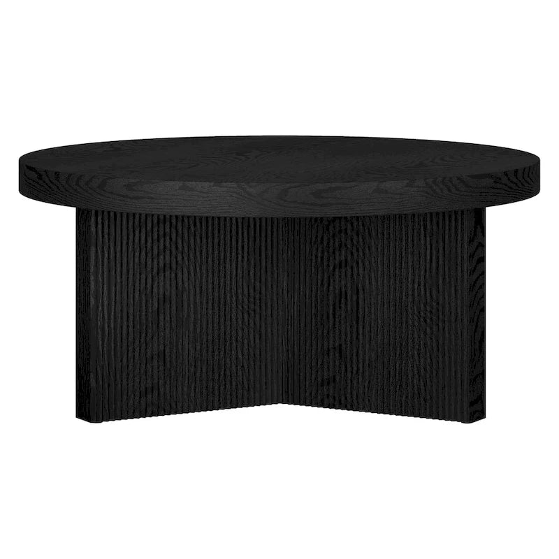 Table basse ronde de 32 pouces de large